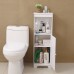 Bathroom Cabinet Toilet Storage Shelf Stand  up Shelf Tissue Shower Gel Shampoo Storage Rack Home Office Furniture