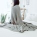 Wool Cotton Soft Blanket Knitting Warm Bedspread Sofa for Home Textiles