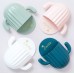 4 PCS Cactus Shape Punch  Free Toothbrush Toothpaste Storage Rack Bathroom Wall Suction Dental Holder  Random Color